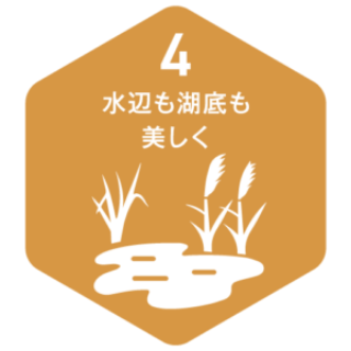 04 水辺も湖底も美しく