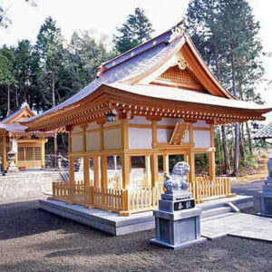 十二神社再建工事