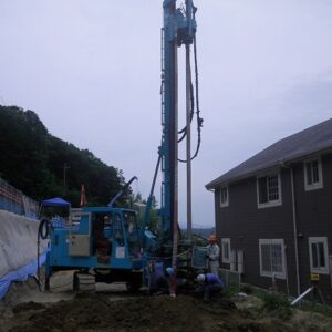 千町石山寺辺線道路整備